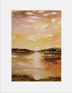 'October Walk' - Watercolour / Watercolour Paper