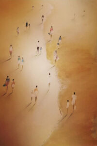 'Tides Out' -Soft Pastels / Watercolour...