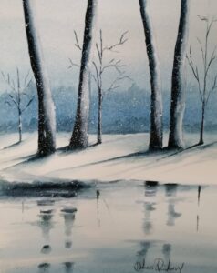 'Tís the Season'..... A little Watercolour... (watercolour paper)